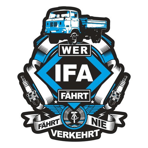 Aufkleber wetterfest w50 ifa - wetterfest,