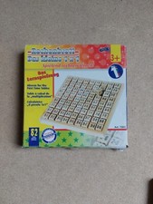 Rechenbrett 'Das kleine 1 x 1' Das Lernspielzeug - in einer Holzbox - neuwertig