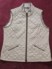 Steppweste von Bonita, Gr. XL, hellbeige