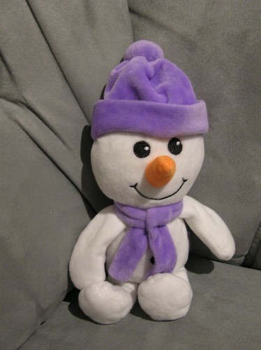 Plüschtier milka schneemann - milka,