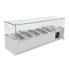 Kühlaufsatzvitrine 1200 x 335
