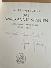 Kurt hielscher signiert das - hielscher,