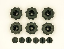 6x Sterngriff Schraubegriff