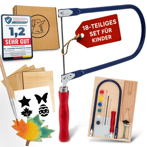 Eli laubsäge für kinder inkl - laubsäge,