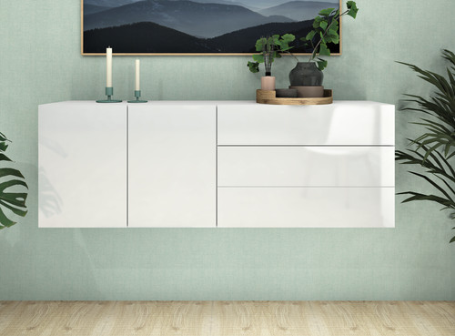 Hängeschrank 152cm sideboard - hängeschrank,