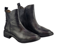 Lavage Schuhe Bufalo Nero schwarz 324151/655 Nappaleder italienische Stiefelette