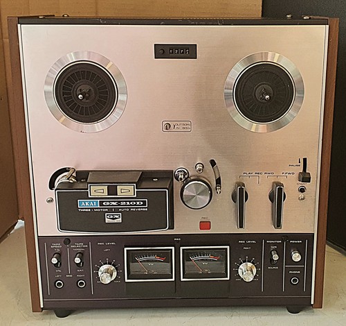 Akai 210d tonbandgerät - akai, gx-210d