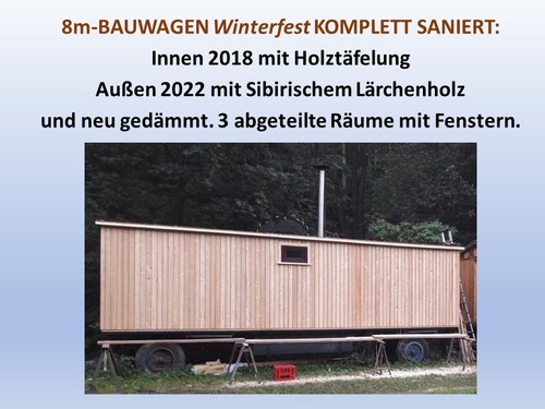 Bauwagen tinyhouse - 🔥bauwagen,