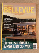 Zeitschrift: Bellevue Traumhäuser "die 300 schönsten Immobilien der Welt" 1/2025