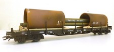 Märklin H0 DB-Klapprungenwagen Rs, schwarz, mit Schrott-Beladung, KK   W41