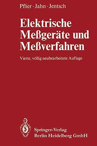 Elektrische meßgeräte und - elektrische,