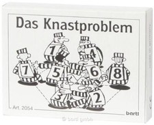 Mini - Spiel "Das Knastproblem" Knobelspiel Geduldsspiel Bartl 