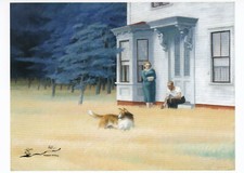 Postkarte edward hopper - edward,