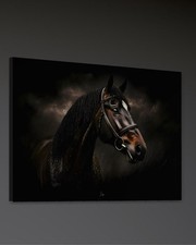 Pferd Leinwand Bild Abstrakt