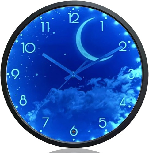 Leuchtende wanduhr für - wanduhr,