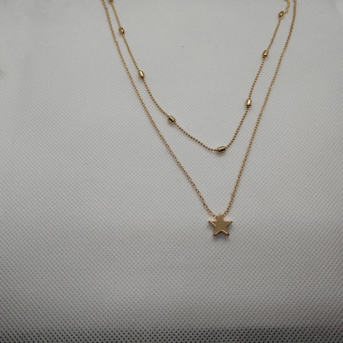 Halskette kette stern - halskette,