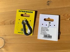 Karabinerhaken / 5x50mm / Festmacher / Edelstahl / Bootszubehör / Bootsteile 