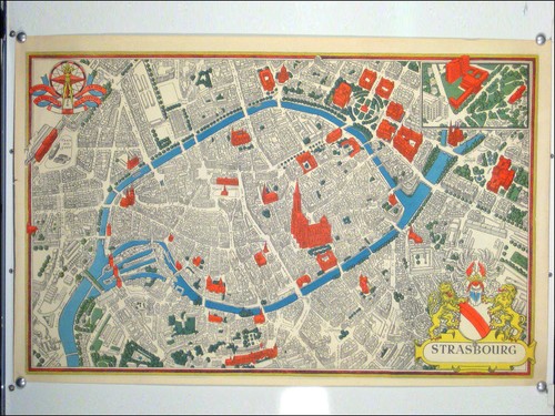 Vtg straßburg stadt - straßburg, karte