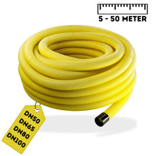 Drainage Drainagerohr PVC-U Dränrohr Effektive Entwässerung DN100 DN80 DN65 DN50