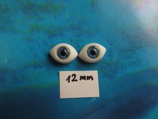 Puppenaugen,Schiffchen , 12mm