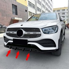 Front Spoiler Lippe Schwarz Für Mercedes Benz GLC Class X253 C253 AMG Line 19-22