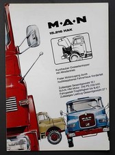 Prospekt MAN 15.216 HAK von