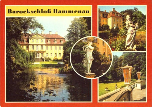 Barockschloß rammenau - ak:,