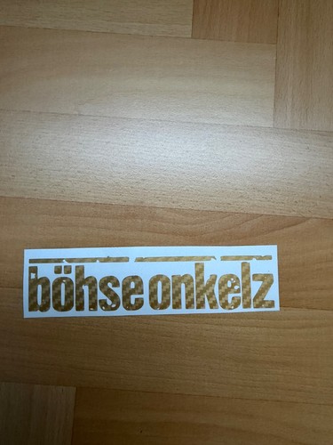 Böhse onkelz aufkleber 15cm - onkelz, x