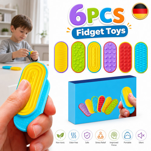 6pcs magnetische silikon - 6pcs,
