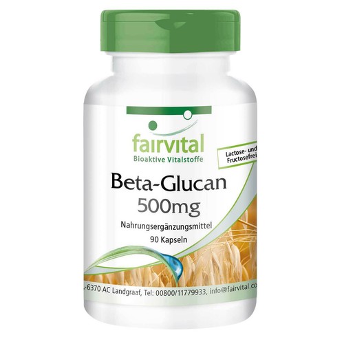 Beta glucan 500 kapseln - beta,