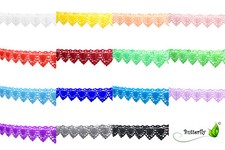 4m Papiergirlande Herzen 17cm