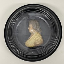 Antik Wachs Bas Relief