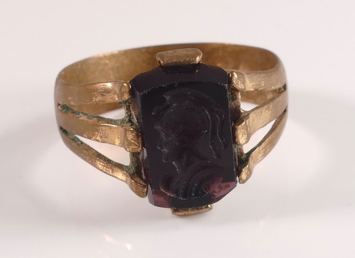 Antik ring geschnittener - antik,