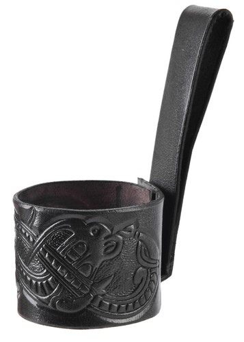Leder hornhalter für - leder,