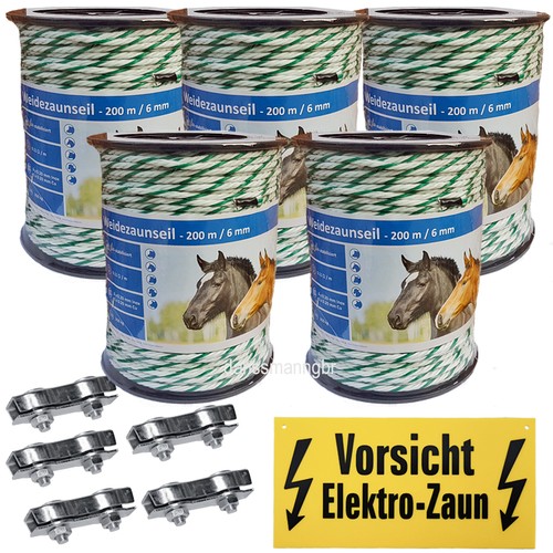 1000 weidezaunseil mm - 1000, m