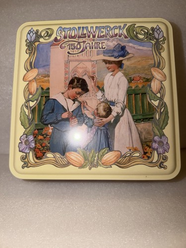 Stollwerck 150 jahre dose - stollwerck,