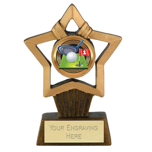 Golf hole one - hole,