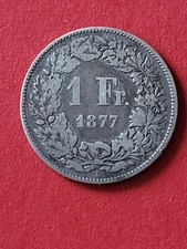 Schweiz: 1 Franken 1877 B (