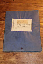 zeugnis heft um 1925 hörlitz senftenberg 1920er jahre fadenbindung