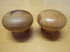 PAAR ALTE KIEFERNHOLZ 4,5 cm