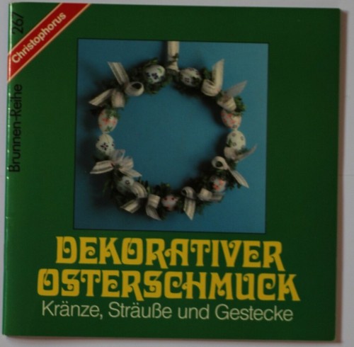 Osterschmuck bastelheft - osterschmuck,