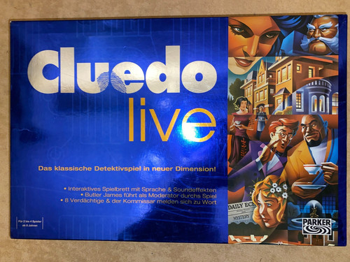 Cluedo live das klassische - live, –