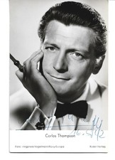 Carlos Thompson Autogramm
