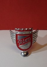 Original alte RIXE Schutzblechfigur Emblem rot Version 1