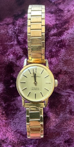 Damen armbanduhr goldfarben - damen-armbanduhr,,