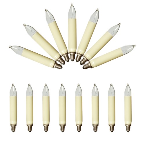 15x schaftkerze kerze - v, 3w