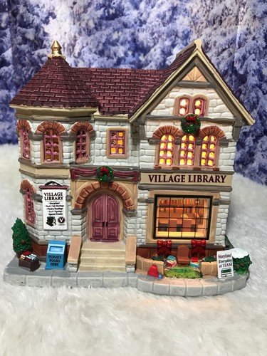 Lemax village library - lemax,