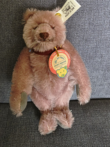 Steiff teddy dicky mauve - steiff,
