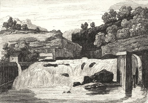 Jura cascade des forges de - des,