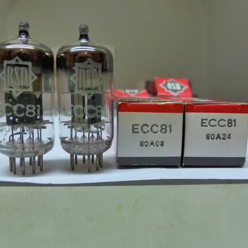 Pair ecc81 rsd 12at7 6201 - pair,